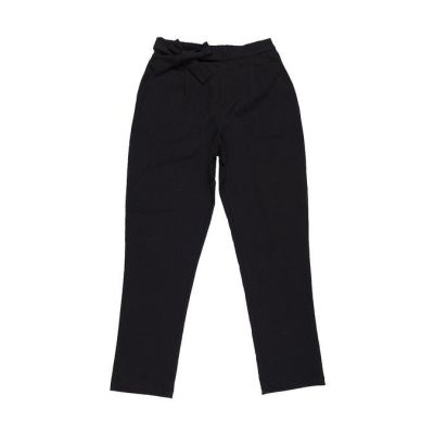 GUESS J0BB05 Pantalone bambina nero LIGHT CANVAS LONG PANTS