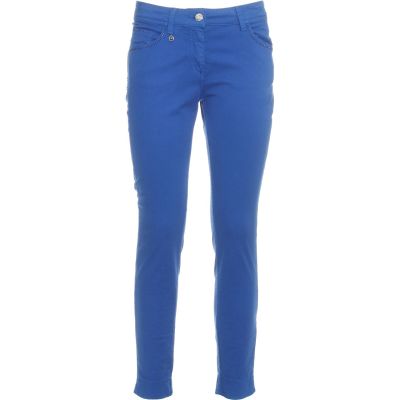 NEROGIARDINI P764730D Pantalone blu elettrico skynny  