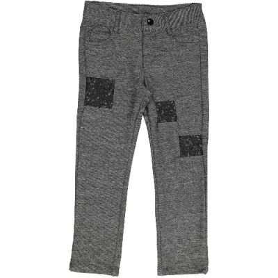 Pantalone grigio paillettes bambina 999 32481 01 Birba