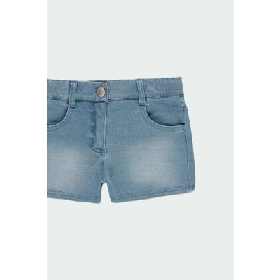 Boboli 490081 Pantaloncino corto effetto jeans chiaro o scuro