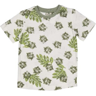 T-shirt bambino con foglie 999 44487 00 Birba