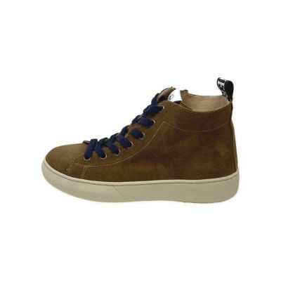 NeroGiardini I134142M Sneakers moda camoscio malto con lacci