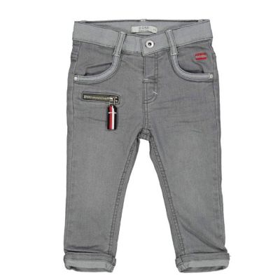BIRBA 999 32030 00 Pantalone grigio effetto jeans morbido