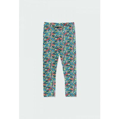 Boboli 453035 Leggings jersey elastico fiori per ragazza