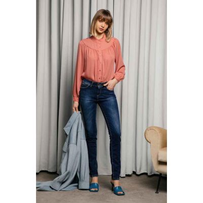 Fly Girl 3750S/46 Jeans donna regular fit blu scuro 