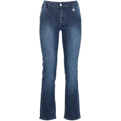 Cafenoir JJ0018 Basic jeans con tasche modello chino