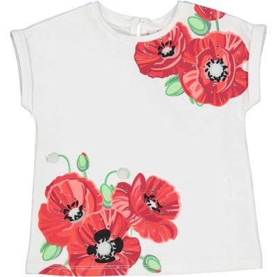 Birba 999 44072 00 T-shirt jersey con fiori  
