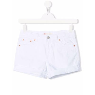 Levis E4536 Shorts denim a vita alta per bambina