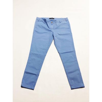 Pantalone donna azzurrino modello capri VERYSIMPLE VP17-209GT        