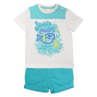 Birba 999.29040.00 Completo baby boy estivo azzurro chiaro