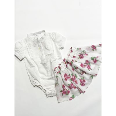 Completo baby camicia fiori BIRBA 999.29025.00            