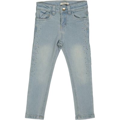 Trybeyond 999 42997 00 Jeans bambina strass e perle skinny