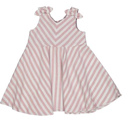 Birba 999 45314 00 Vestito baby mistolino svasato e rigato