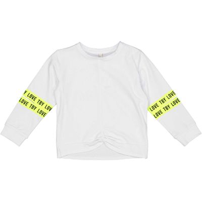 Trybeyond 999 44406 00 Maglia manica lunga con nodo e scritte fluo