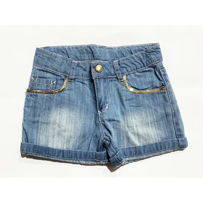 Birba 999 81991 00 short corto jeans con filo di paillettes
