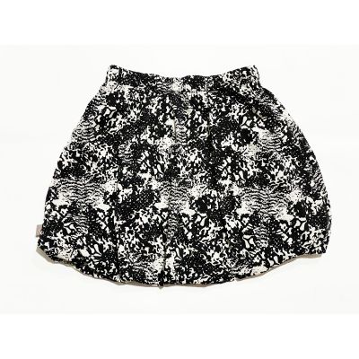 CREAMIE 10800103 ASIA SKIRT Gonna a palloncino nera e bianco 