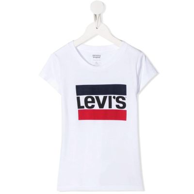 Levis E4900 T-shirt logo bandiera 