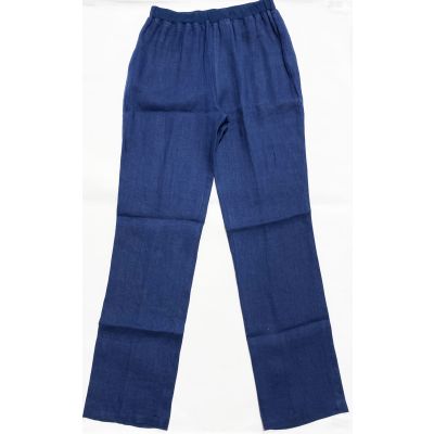 FIMA 1563 Pantalone lino con banda in cotone