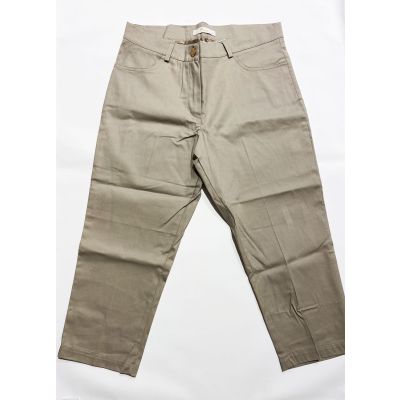 Moami M104 Pantalone elasticizzato 3/4 beige