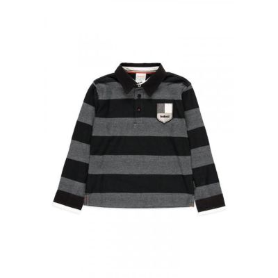 Boboli 735410 Polo jersey a righe per ragazzo