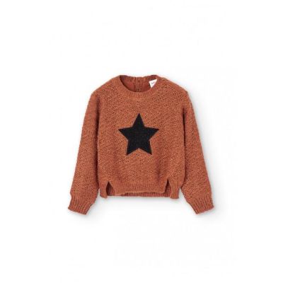 Boboli 725396 Maglione maglieria stella per ragazza