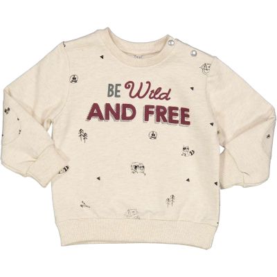 BIRBA 999 76009 00 Felpa garzata beige 