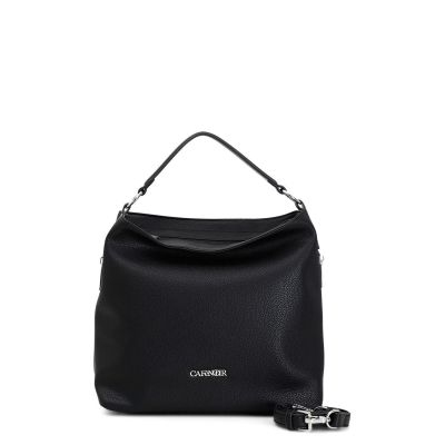 Cafènoir YH0301 Borsa a spalla con maxi cerniere