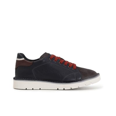 Cafènoir TS1310 Sneakers uomo in pelle con suola leggera