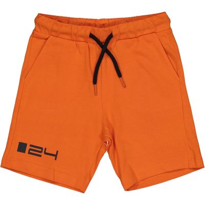 Pantalone bambino Trybeyond bermuda arancione in jersey 61499