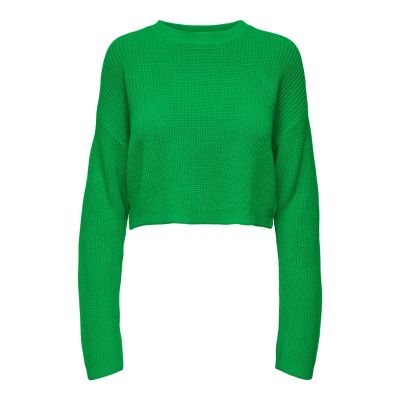 Only 15284453 Maglia verde crop