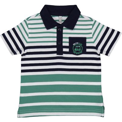 Birba 64805 Polo bambino rigata con taschino