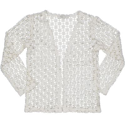 Trybeyond 66999 Cardigan macramè bambina