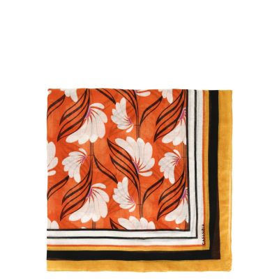 Cafènoir JU0052 Foulard stampato stilizzato