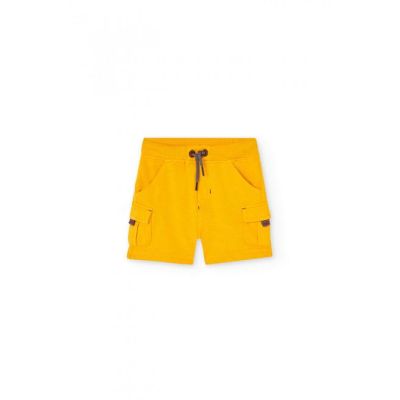 Boboli 326034 Short in Felpa bambino senape