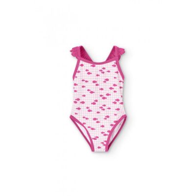 Boboli 806004 Costume da bagno vichy per bimba