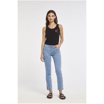 Cafènoir JJ0099 Pantalone Jeans audrey slim in tela superstretch