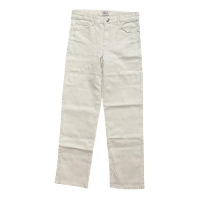 Only 15280830 Pantalone jeans panna bambina