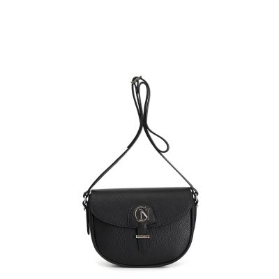 Cafènoir OP1008 Borsa con pattina in pelle