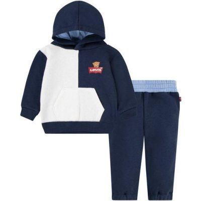 Levis EJ094 Set felpa e jogger neonato