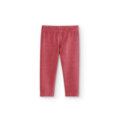 Boboli 297031 Leggings in velluto a coste elasticizzato per bambini