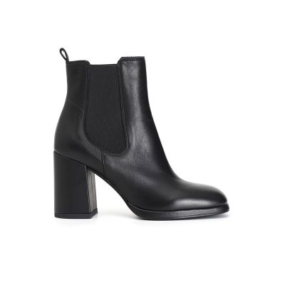 Cafènoir LF1002 Tronchetti donna in pelle con elastico