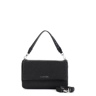 Cafènoir NA0502 Borsa Pattina con manico di nastro di strass