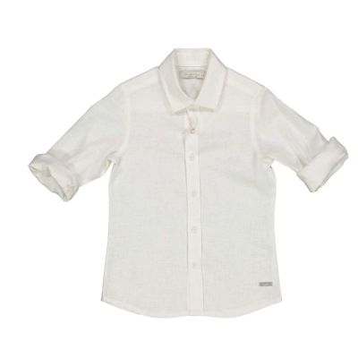 Trybeyond 999 80494 00 Camicia bambino misto lino manica lunga