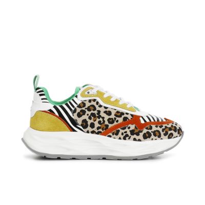 Scarpe running Cafènoir con riporti animalier DC9031