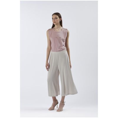 Pantaloni culotte Cafènoir con elastico JP0163