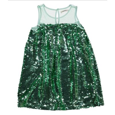 Trybeyond 999 85597 00 Abito paillettes verde acqua 