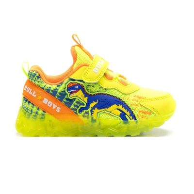 Sneakers Bull Boys bambino con luci e Design speciale dinosauro DILOFHOSAURO DNAL4504