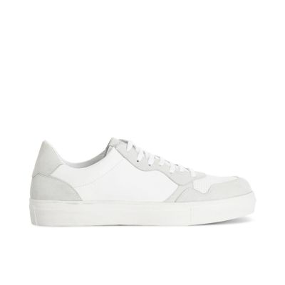 Sneakers uomo in pelle allacciate XM1009