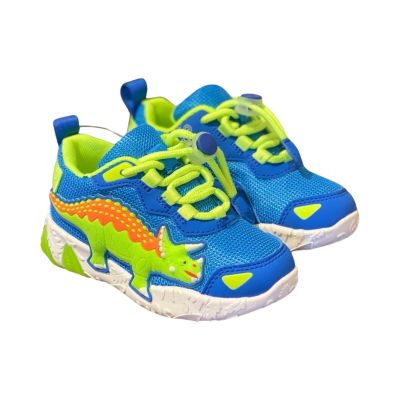 Sneakers bambino con luci e Design speciale dinosauro TRICERATOPO DNAL4511