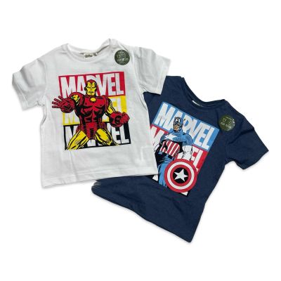 Maglia manica corta Avengers in cotone EX1267